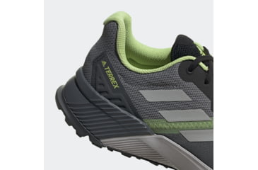Image of Adidas Terrex Soulstride Trailrunning Shoes - Men's, Grey Four/Grey Two/Pulse Lime, 10, GZ9034-10