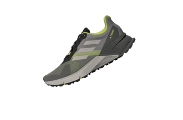 Image of Adidas Terrex Soulstride Trailrunning Shoes - Men's, Grey Four/Grey Two/Pulse Lime, 10, GZ9034-10