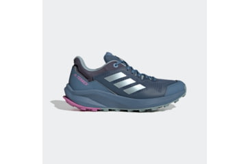 Image of Adidas Terrex Trailrider Shoes - Women's, Wonder Steel/Magic Grey Met/Pulse Lilac, 6, GW5554-6