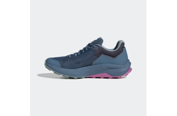 Image of Adidas Terrex Trailrider Shoes - Women's, Wonder Steel/Magic Grey Met/Pulse Lilac, 6, GW5554-6
