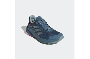 Image of Adidas Terrex Trailrider Shoes - Women's, Wonder Steel/Magic Grey Met/Pulse Lilac, 6, GW5554-6
