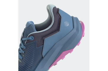 Image of Adidas Terrex Trailrider Shoes - Women's, Wonder Steel/Magic Grey Met/Pulse Lilac, 6, GW5554-6