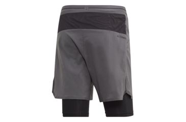 Image of Adidas Terrex Agravic 2 In 1 Short - Men's, Grey Five, DS8765-DEMO