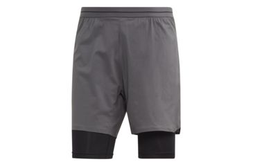 Image of Adidas Terrex Agravic 2 In 1 Short - Men's, Grey Five, DS8765-DEMO