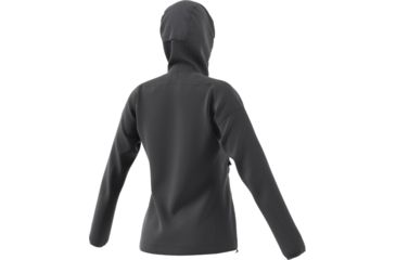 Image of Adidas Terrex Agravic Alpha Shield Hoody - Womens, Carbon, DQ1510-DEMO