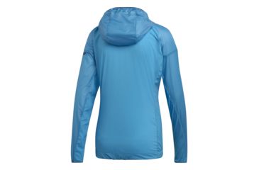 Image of Adidas Terrex Agravic Alpha Shield Hoody - Womens, Shock Cyan, DS9310-DEMO