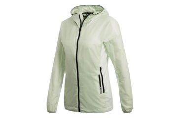 Image of Adidas Terrex Agravic Alpha Shield Women's Hoodie, Aero Green, Medium, CF4676-M