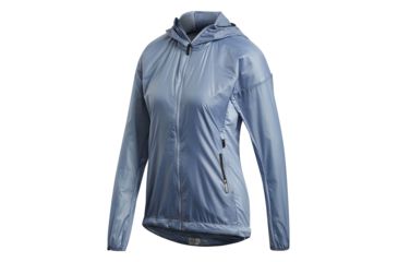 Image of Adidas Terrex Agravic Alpha Shield Women's Hoodie, Raw Grey, Large, CG2414-L
