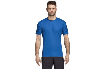 Image of Adidas Terrex Agravic Parley Tee - Mens, Blue Beauty, Large, CY1879-L