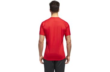 Image of Adidas Terrex Agravic Parley Tee - Mens, Red, Medium, CY8688-M