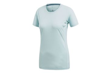Image of Adidas Terrex Agravic Parley Women's Tee Shirt, Blue Spirit, Medium, CF4686-M