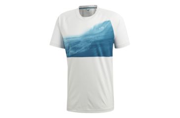 Image of Adidas Terrex Ampli Parley Men's Tee 3, Grey One, Medium, CD3244-M