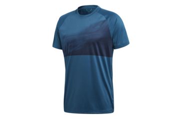 Image of Adidas Terrex Ampli Parley Men's Tee 3, Night, Small, CD3245-S