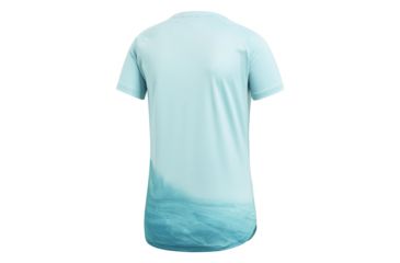 Image of Adidas Terrex Ampli Parley Women's Tee 3, Blue Spirit, Large, CD3261-L
