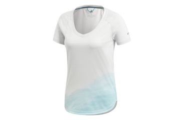 Image of Adidas Terrex Ampli Parley Women's Tee 3, Grey One, Small, CD3260-S