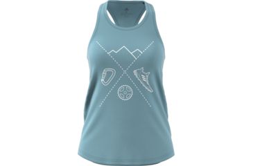 Image of Adidas Terrex Ascend Tank - Womens, Ash Grey, DS9985-DEMO