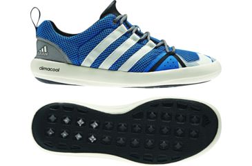 Image of Adidas Terrex Boat Lace Shoes - Men's-8 US-Craft Blue/Chalk/Black