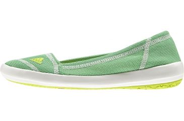 Image of Adidas Terrex Boat Slip On Sleek Watersport Shoe - Women's -Yellow/Green/Chalk-Medium-6.5 US