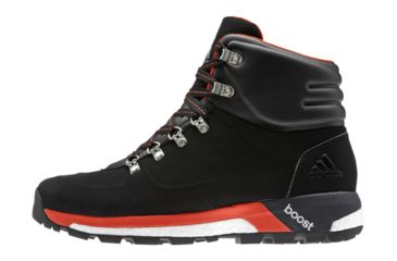 Image of Adidas Terrex Boost Urban Hike CW Winter Boot - Men's-Black/Orange/White-Medium-8 US