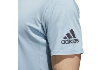 Image of Adidas Terrex Climachill Men's Tee, Ash Grey, Extra Large, CF4730-XL