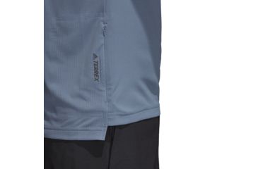 Image of Adidas Terrex Climachill Men's Tee, Raw Steel, 2XL, CF4731-2XL