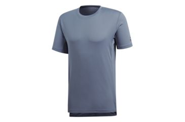 Image of Adidas Terrex Climachill Men's Tee, Raw Steel, Extra Large, CF4731-XL