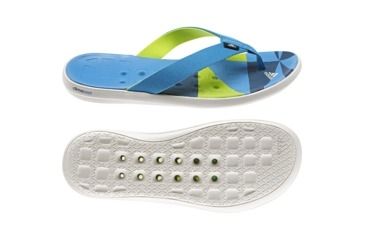 Image of Adidas Terrex Climacool Boat Flip Sandal - Men's-Blue/Chalk/Slime-13 US