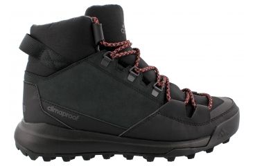 Image of Adidas Terrex CW Winterpitch Mid Winter Boot - Men's-Black/Scarlet/Grey-Medium-8