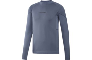 Image of Adidas Terrex Demo, Primeknit Long Sleeve - Men's, Tech Ink, Medium DZ2026-M-DEMO