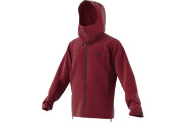Image of Adidas Terrex Demo, Swift Rain Jacket - Men's, Col Burgundy, Medium, DZ5982-M-DEMO