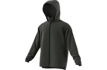 Image of Adidas Terrex Demo, Urban Climaproof Rain Jacket - Men's, Legend Earth, Medium, DZ1390-M-DEMO