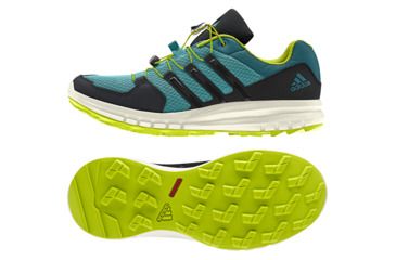 Image of Adidas Terrex Duramo Cross X Trail Running Shoe - Women's-Vivid Mint/Blk/TealMedium-6 US