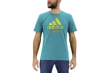 Image of EDO Logo Linear Tee - Mens-EQT Green-Small