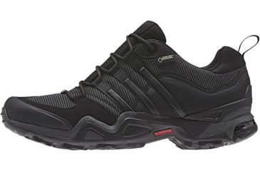 Image of Adidas Terrex Fast X GTX Hiking Shoe - Men's-Black/Grey-Medium-9.5