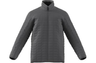 Image of Adidas Terrex Flyloft Jacket - Men's-Grey Five-Small