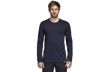 Image of Adidas Terrex Graphic Long Sleeve - Mens, Legend Ink, Medium, CY1776-M