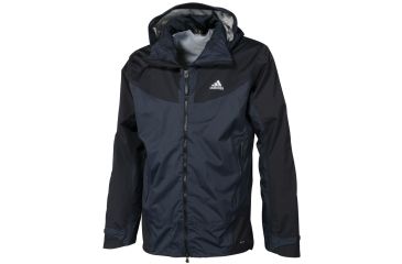 Image of Adidas Terrex Hiking 2-Layer Hybrid CPS Jacket - Men's-Black-Small
