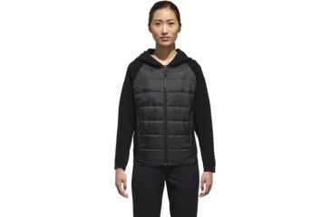 Image of Adidas Terrex Hybrid Hoodie - Womens, Black, Small, DM1956-S