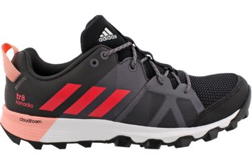 Image of Adidas Terrex Kanadia 8 Trail Running Shoe - Women's-Black/Core Pink/Trace Grey-Medium-6.5