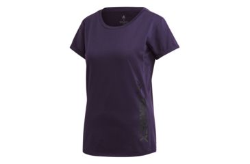 Image of Adidas Terrex Logo Tee - Women's, Legend Purple, DS9983-DEMO