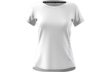 Image of Adidas Terrex Logo Tee - Women's, White, DS9982-DEMO