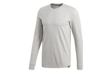 Image of Adidas Terrex Long Sleeve Men's Graphic Tee, Medium Grey Heather, 2XL, CD3243-2XL