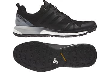 Image of Adidas Terrex Men's Terrex Agravic Trailrunning Shoes, Black/Black/White, 15 US, BB0953-15