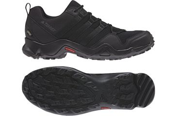 Image of Adidas Terrex Men's Terrex AX2R GTX Hiking Shoes, Black/Black/Grey Five, 11 US, CM7715-11