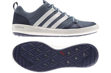 Image of Adidas Terrex Men's Terrex ClimaCool Boat Shoes, Raw Grey/Chalk White/Ash Grey, 6 US, CQ1724-6