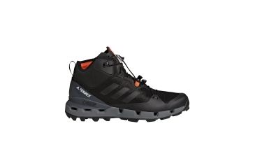 Image of Adidas Terrex Men's Terrex Fast Mid GTX-Surround Hiking Shoes, Black/Black/Vista Grey, 12.5 US, BB0948-12.5