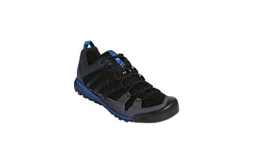 Image of Adidas Terrex Men's Terrex Solo Hiking Shoes, Black/Black/Blue Beauty, 8.5 US, CM7657-8.5