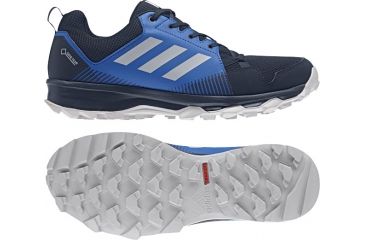 Image of Adidas Terrex Men's Terrex Tracerocker GTX Trailrunning Shoes, Navy/Grey Two/Blue Beauty, 6 US, CM7594-6