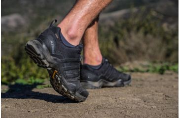 Image of Adidas Terrex Men's Terrex Swift R2 GTX Hiking Shoes, Black/Black/Black, 7.5 US, CM7492-7.5