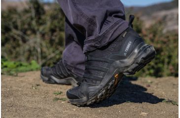 Image of Adidas Terrex Men's Terrex Swift R2 GTX Hiking Shoes, Black/Black/Black, 7.5 US, CM7492-7.5